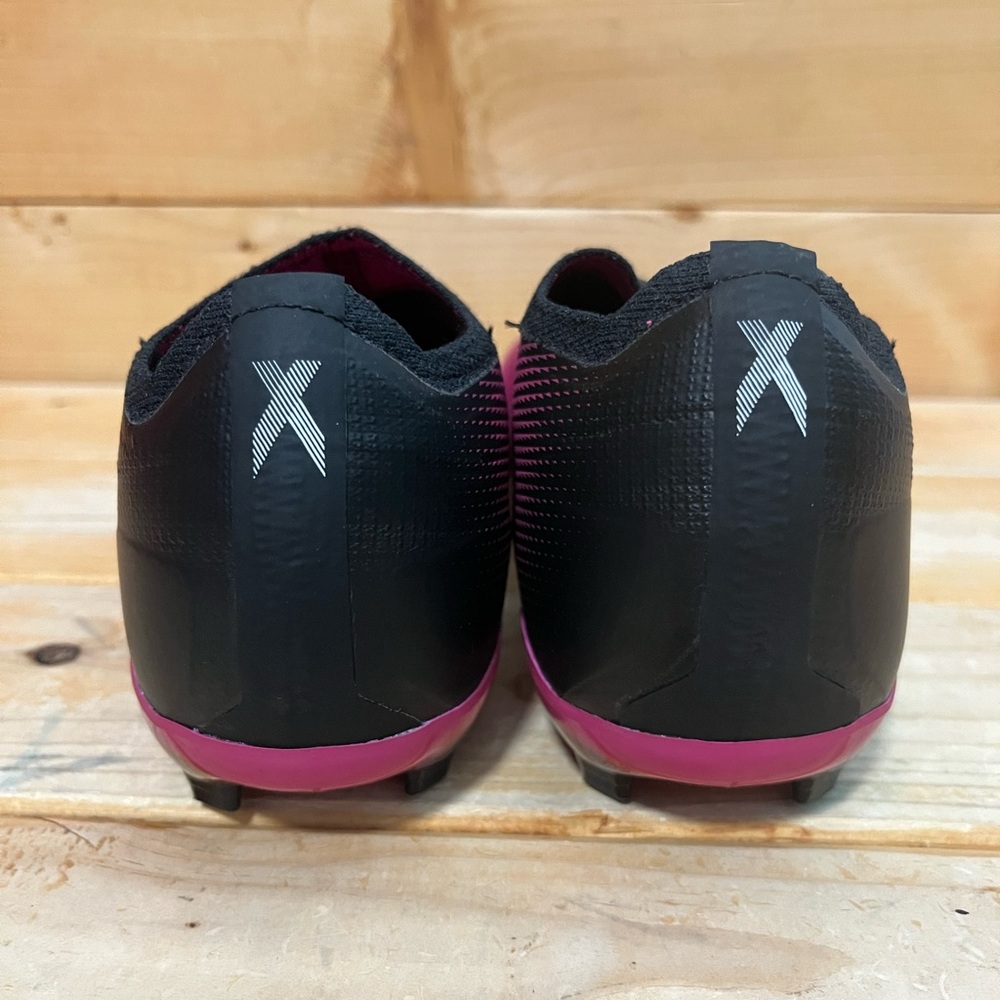 New Adidas X Speedportal+ FG J GZ5120 Unisex Black/Pink Soccer Cleats - Picture 5 of 8